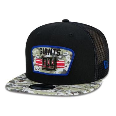 Imagem de Boné 9Fifty Trucker New York Giants Salute To Service NFL Snapback Aba Reta New Era Masculino-Masculino