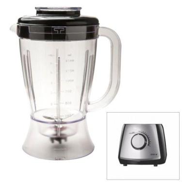 Imagem de Copo Completo Liquidificador Mondial L-60 L-66 Aço Inox - MEBRASI, Com