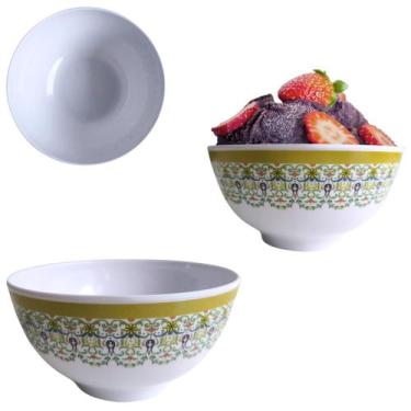 Imagem de Tigela Bowl em Melamina Oriental 720ml Para Sobremesas - Fx