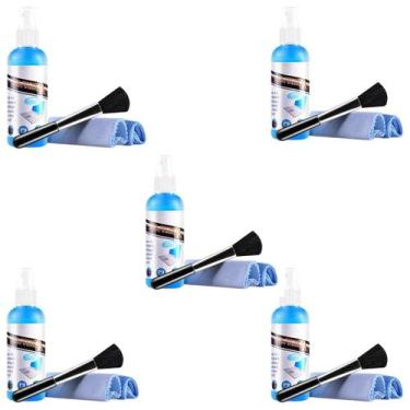 Imagem de Liquido Limpa Tela Monitor Notebook Mais Pano KIT 5 pçs - SCREEN CLEAN