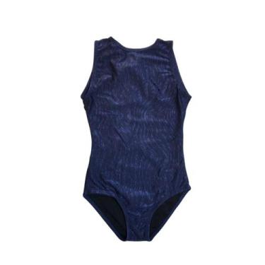 Imagem de Maiô Lycra Proteção UPF50+  Body  Aveludado Azul marinho - Banho Maria