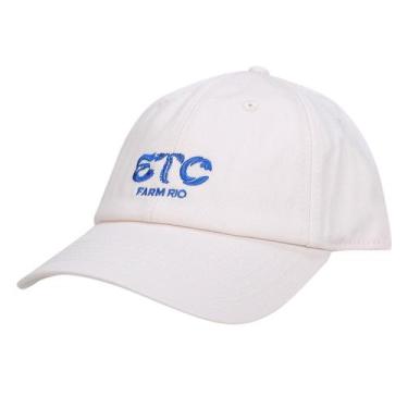 Imagem de Boné Farm Etc Aba Curva Feminino, Off white, Único