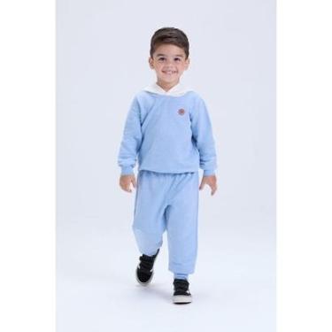 Imagem de Conjunto Infantil de Inverno Masculino Moletom Jet-Masculino