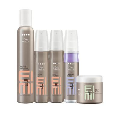 Imagem de Kit Wella Professionals EIMI Textura Volume Pasta Control Thermal (5 p