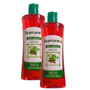 Imagem de KIT 2 Shampoo 300ml Raspa de Juá e Quina quina Cabelos oleosos - Vital