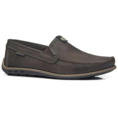 Imagem de Mocassim Pegada 141603 Masculino Cravo, 39