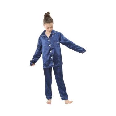 Imagem de Conjunto De Pijamas Para Crianças E Adolescentes, Meninas E Meninos, R