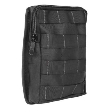 Imagem de Bolso Modular Tatico Porta Treco Cinto Colete Grande 20x15 - CIA MILIT