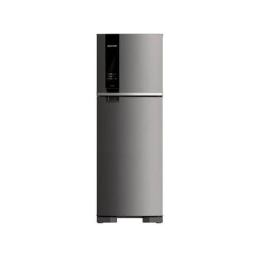 Imagem de Geladeira Brastemp Frost Free Duplex 375 Litros Cor Inox com Espaço Ad