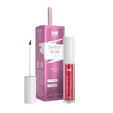 Imagem de Maquiagem Líquida Sweet Rose Lip Tint C/ Vitamina E - INTT