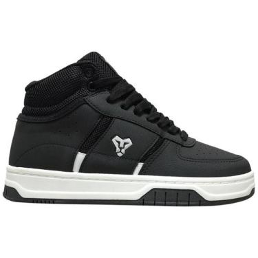 Imagem de Tênis Lejon Breaker Cano Alto Botinha Masculino Skate LJSC08, Preto, B