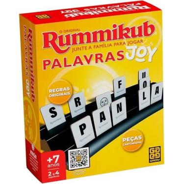 Imagem de Jogo Rummikub Joy Palavras  Grow