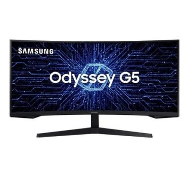 Imagem de Monitor Gamer Samsung Odyssey G5 34" Ultrawide 165Hz 1ms HDR10 HDMI Fr