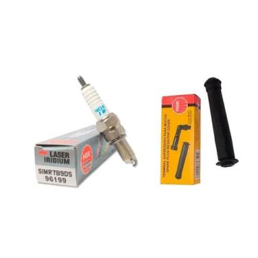 Imagem de CACHIMBO E Vela Laser Iridium Cb300 Xre 13-2015 Simr7b9ds - NGK