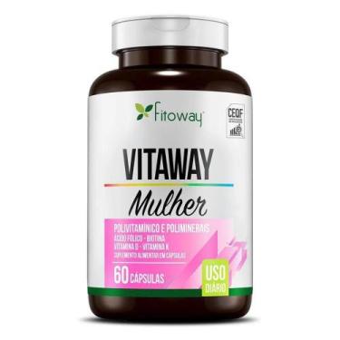 Imagem de Polivitamínico Vitaway Mulher 60 Cáps - Fitoway