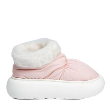 Imagem de Pantufa Bota Feminina Flowfa Blair Flbla Rosa, 41/42