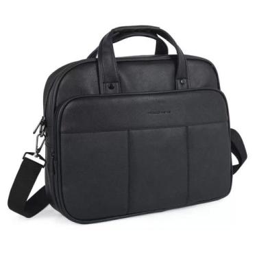 Imagem de Pasta Executiva Adulto Polo King Porta Laptop Preto - EX200 - Luxcel