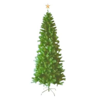 Imagem de Árvore de Natal Slim Permanente 180cm 550 Galhos Gancho Automático - F