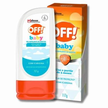 Imagem de Gel Repelente de Insetos OFF Baby com Icaridina 117G A partir 3 Meses 