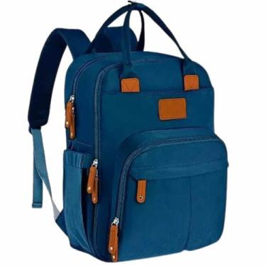 Imagem de Bolsa Maternidade Grande Viagem Passeio com Trocador Impermeável Térmi