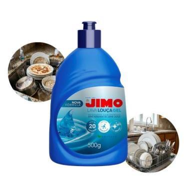 Imagem de Jimo Lava Louça Gel Detergente Concentrado Rende 20 Lavagens 500g