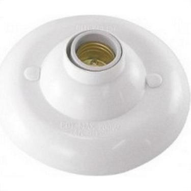 Imagem de Plafon Decorativo Thompson Branco 100W. Pacote Com 10 Pecas - 1540 - K