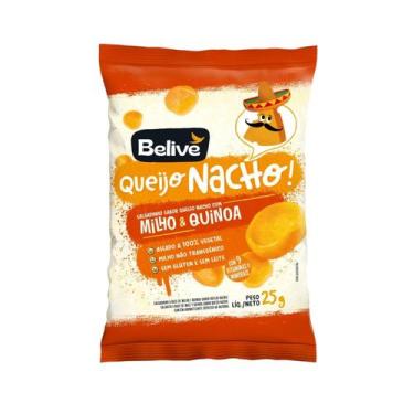 Imagem de Salgadinho Queijo Nacho Zero Glúten Milho E Quinoa - Belive 25g