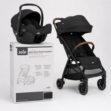 Imagem de Carrinho De Bebê Joie Pact Pro Ts Shale Com Chassi Preto Conjunto Carr