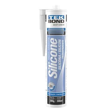 Imagem de Silicone acético tekbond transparente 280g vedação uso geral, 280G, Ún