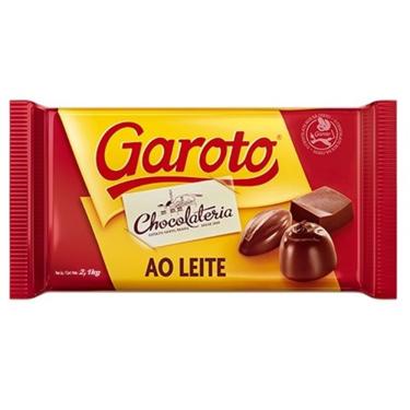 Imagem de Barra de Chocolate ao Leite 2,1kg - Garoto