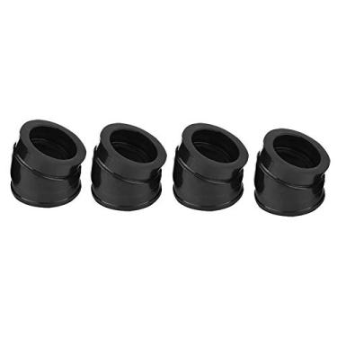 Imagem de KIMISS 4 peças de botas de carburador, para CB750C CB750F CB750K CB750L CB750SC, juntas de manifold de admissão de carburador de motocicleta diâmetro 5,3 cm/2,08 polegadas