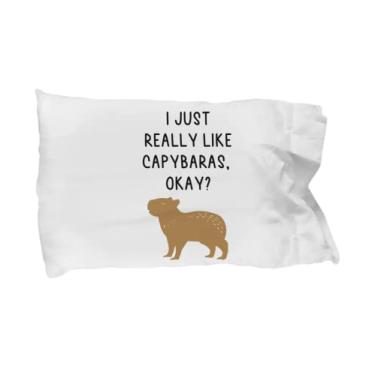 Imagem de SpreadPassion Fronha Capivara - Presente para Amantes de Capivara