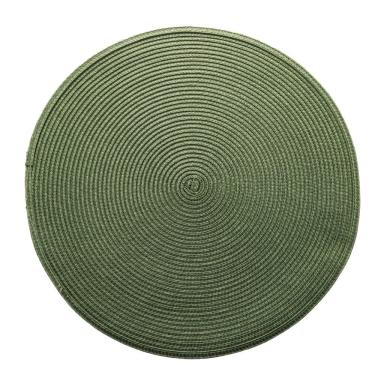 Imagem de Lugar Americano Redondo de Plástico Freno Verde 38cm