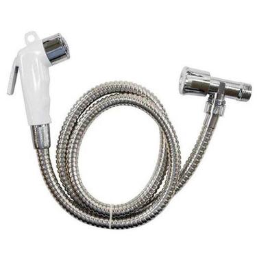 Imagem de Ducha Higiênica Completa C Gatilho Abs Branco 13352 Rayco