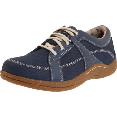 Imagem de Drew Geneva Oxford Feminino, Couro jeans/nobuck, 6.5