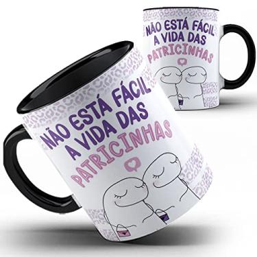 Imagem de Caneca preta Flork amigas patricinhas
