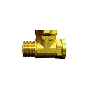 Imagem de 1/8"?1/4";?3/8";?1/2";?3/4";?1"?BSP Rosca Masculina F¨ºmea Lat?o Cotovelo Tamp?o Tamp?o Nipple Tee Encaixe de Tubo Conector Adaptador Conector, NO13, 1/8"