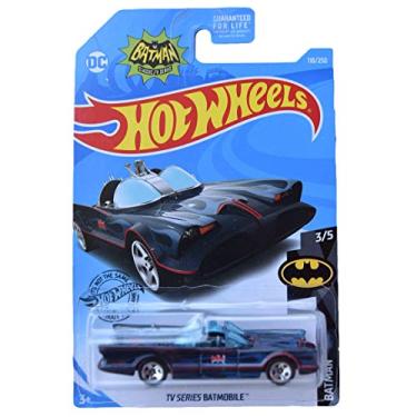 Imagem de Hot Wheels Batmobile 118/250, Black with Blue Flames