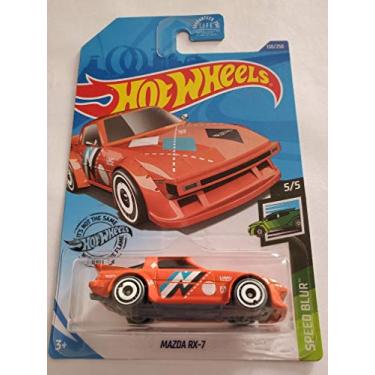 Imagem de Hot Wheels 2020 Speed Blur Mazda RX-7, Orange 130/250