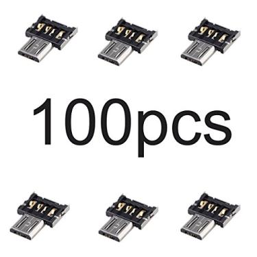 Imagem de Cablecc 100 peças Mini Tamanho USB 3.0 para Micro SD SDXC TF Leitor de cartão com Micro USB Adaptador OTG de 5 pinos para Tablet/Celular