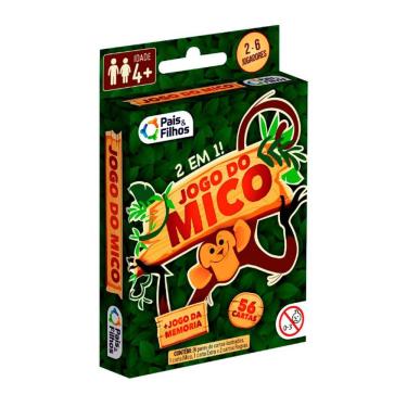 Imagem de Jogo Da Memória Do Mico 2 Em 156 Cartas - Pais E Filhos