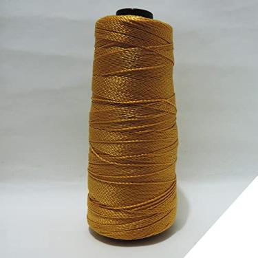 Imagem de Linha Princesa Moda 500m Dourado/crochê/Tranças Para Cabelo