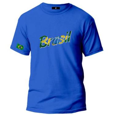 Imagem de Camiseta Do Brasil Novidade Masculino E Feminino Top - Vinis Store