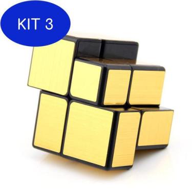 Cubo Mágico Mirror Blocks Shengshou Dourado