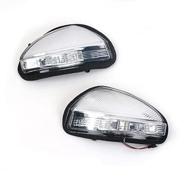 Imagem de JESYMBX Espelho retrovisor Lâmpada de seta Lâmpada lateral Lâmpada de seta Estilo de carro Lâmpada de seta Retrovisor para LIFAN X60 1 Par Esquerda e Direita