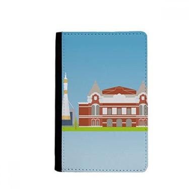 Imagem de Porta-passaporte Samara Rússia padrão símbolo nacional porta-passaporte Notecase Burse capa carteira porta-cartão, Multicolor