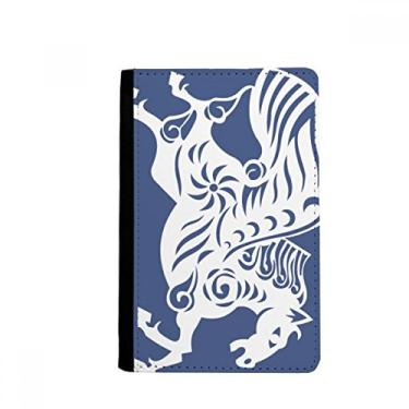 Imagem de Ano do cavalo animal china zodíaco porta-passaporte notecase burse carteira capa porta-cartão, Multicolor