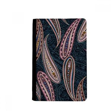 Imagem de Porta-passaporte padrão clássico flor folha peixe abstrato notecase burse carteira capa cartão bolsa, Multicolor
