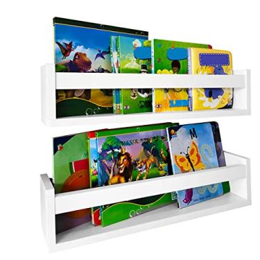 Imagem de Revisteiro Super Resistente Em MDF Kit 2 Peças