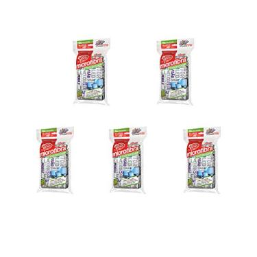 Imagem de Flash Limp Kit Com 5 Esponjas Microfibra Para Limpar Telas Sensíveis ( Celulares Tvs Notebooks) Sem Riscar Eof-T-5